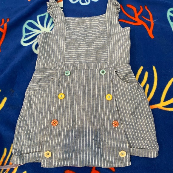Striped Button-Front Dress - Picture 1 of 3